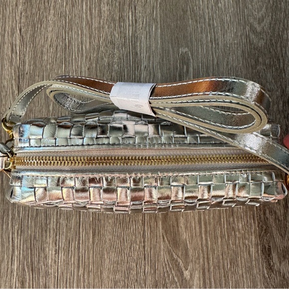 Clare V Silver Specchio Woven Checker NWT - Picture 7 of 8